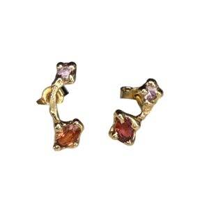 Kolczyki złote z kolekcji Aura Gold