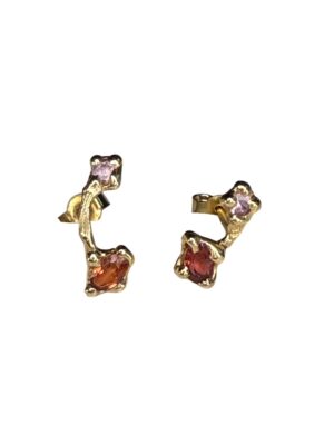 Kolczyki złote z kolekcji Aura Gold